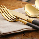 Stainless Steel Cutlery Set Portuguese Cutlery Spoon Round Spoon Weste JPX