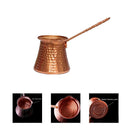 320ml Turkish Coffee Pot Copper Cezve With Handle Retro Restaurant Stove Top