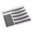 Non-slip Kitchen Drawer Cutlery Tray Insert Tidy Drawer Organiser Box Home RV