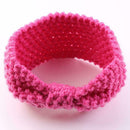 7pcs Baby Kid Winter Warm Headband Turban Wool Knitted Earmuffs Hairband