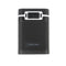 3 in 1 Solar Charger Power Bank 12000mAh USB Battery Black