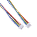 5 x Mini Micro SH 1.0mm 6-Pin JST Double Connector Plug Wires Cables 100MM BX