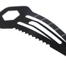 Multifunction womenself protect hairpin outdoor pockettool screwdriver keyringBX