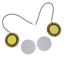 Durable 130W Universal Circle Yellow White LED Switch Light DRL