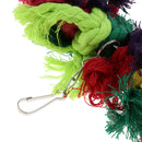 Colorful Bird Toys Parrot Swing Ring Cage Toys For Cockatiel Budgie Lovebird