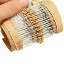 1500PCS 1/4W Carbon Film Resistor Capacitor Assortment Kit 1-10M ohm 75 Values