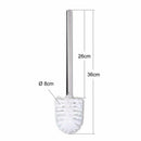 3 Pack Toilet spare brush brush head white stainless steel toilet brush spa