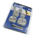 6x Metal Wood Circular Saw Cutting Blade 22-44mm w/3.2mm Mandrel Rotary Tool