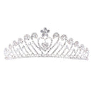 New Bride Wedding Rhinestone Heart-shaped Comb  Crown Tiara Wedding Accessor OZ