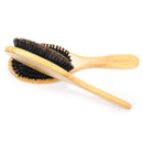 Bluezoo Wood Hair Comb Mini Portable Beech Hairbrush Hog Balloon Hair Brush