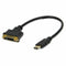 30cm HDMI Male to DVI-D 24+1 Pin Female (M/F) Video Cable Adapter Plug I9X5