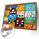 1000pcs DIY Jigsaw Paper Puzzle Graffiti Picture Toys Room Decoration Gifts