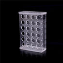 24 Holes Test Tube Rack Testing Tubes Holder Storage Plastic Lab Supplies LJ