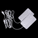 1pair 5V winter warm gloves usb  heated pads hand warmer 8*13cm pads M&O
