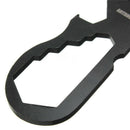 Outdoor Pocket Multi Tool Bottle Opener Keychains Crowbar Wrench Screw WZR