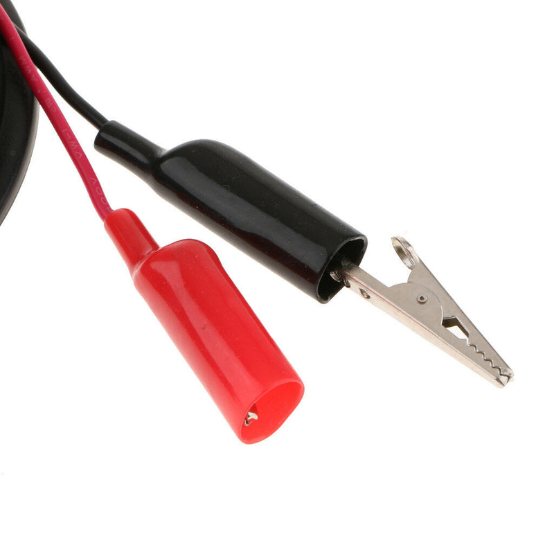 9 Meters 18 Gauge Cable Dual Test Leads with Alligator Clips Clamps for Car