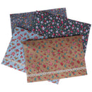 Floral A4 File Folder Document Bag Pouch Brief Case Office Book Holder Organi 3C