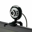 Web Camera LED Night Vision USB Webcam with Microphone for Windows 8 7