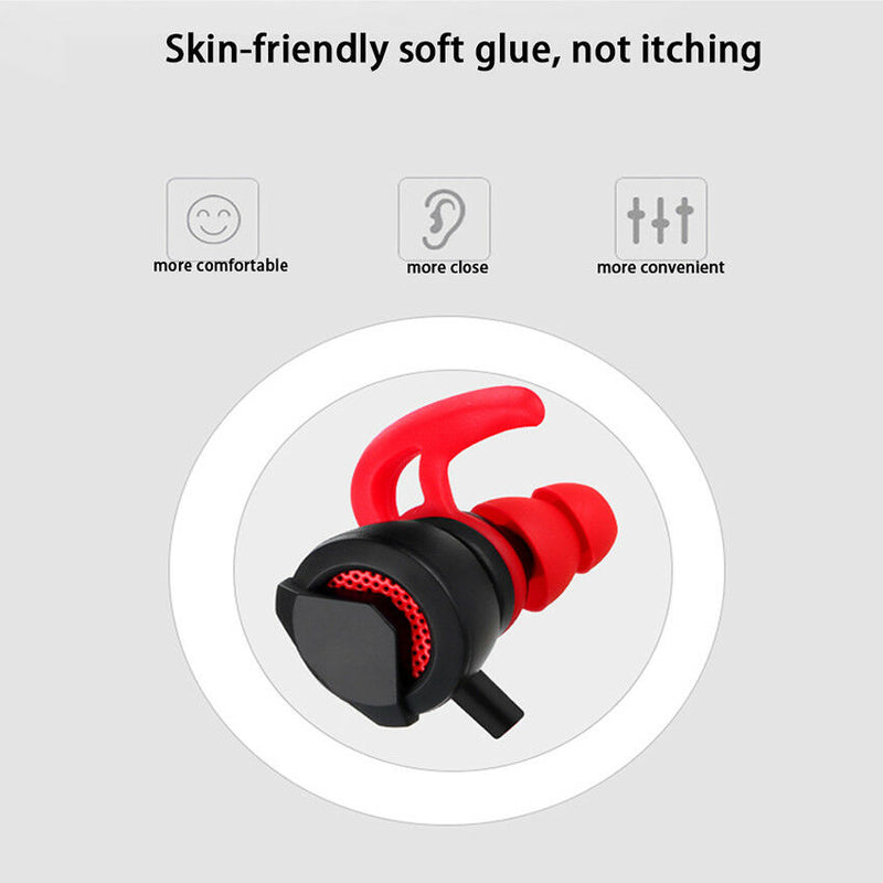 Universal Gaming Headset In-Ear Headphone With Control Mic For Mobile Computer
