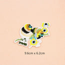8pcs Mixed Patches Birds for Clothing Iron On Embroidered Applique DIY Decor