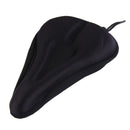 Cycling Bike Bicycle Silicone Soft Thick Gel Saddle Seat Cushion Pad Cover