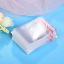 200pcs Clear OPP Bag Self Adhesive Seal Plastic Rhinestone Jewelry Contain