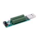 1 pcs green metal USB charging current detection load test equipment discha X7C5
