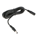 DC Power 5.5mm x 2.1mm Female to Male Cable Adapter Extension Cord 3 Meters
