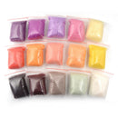 10PCS Retro 5g Wool Fibre Roving For Needle Felting Hand Spinning SP