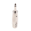 MagiDeal XLR 3-Pin Female to 1/4" 6.35mm Mono Male Jack Audio Mic Adapter