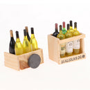 2 Sets Modern Bar Decoration Drink Wine Champagne Beer Bottles Goblet Kits For