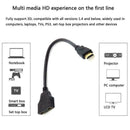 HDMI Splitter Cable Converter 1 Input 2 Output M to Play F Black Game TV Fo G5J7