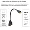 HDMI Splitter Cable Converter 1 Input 2 Output M to Play F Black Game TV Fo G5J7