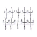 10pc Metal Peg Board Pegboard Hooks Garage Work Shop Storage Display Steel FT
