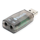 2 in 1 Wireless Bluetooth 5.0 Transmitter Receiver 3.5mm Jack AUX Audio Adapter