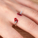 1PC Creative Halloween Nail Rings Decoracion Unisex Horrifying Finger Ring NTJ%x