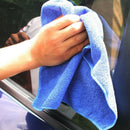 50X Microfiber Cleaning Cloth Blue Towel Set for Car Polishing Auto Det 30x
