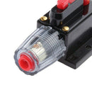 12V-24V Inline Auto Circuit Breaker 100A Manual Reset Switch Car Audio Fuse P3P5