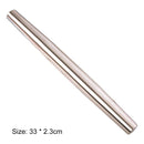 Stainless Steel Kitchen Rolling Pin Dough Fondant Cake Roller Baking Tool