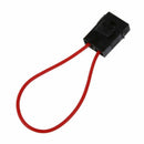 30A Wire In-line Fuse Holder Block Black Red for Car Boat Truck 20pcs M2A6