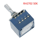 1Pcs potentiometer 50K log alps audio amp volume control pot stereo w loudness3c