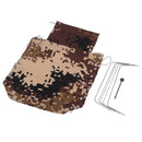 Canvas Truck Hood Cover for RC 1/16 WPL B-24/B-16 Truck Upgrade Accessory