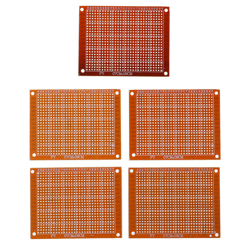 5Pcs 7x9 cm DIY Prototype Paper PCB Universal Board prototyping pcb kit  BXA Bj
