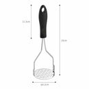 Potato Masher Stainless Steel Potato Ricer Grip Presser Handheld Home Tool 1x