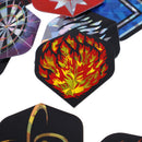 60Pcs 20 Sets Professional Durable PET Dart Flights Dart Tail Darts Access FT