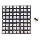 8x8 64 LED Matrix WS2812 LED 5050 RGB Full-Color Driver Board For Arduino T7F2