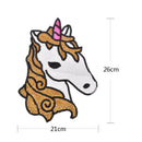 Horse Sequined Patches for Clothing T Shirt Badge DIY Motif Appliqu3C