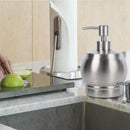 550Ml Stainless Steel Soap Dispenser Pump Lotion Bottle Kitchen Bathroom De W7F6