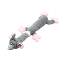 Pets Chewing Toys with Squeakers for Small Dogs & Large Dogs - Gray Mouse
