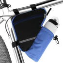 Ultralight Reflective Bicycle e Frame Bike Bag with Water Bottle Pouch -red